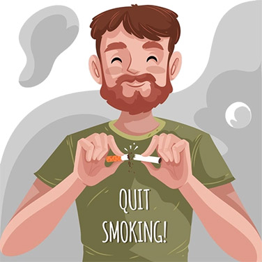 afvallen en stoppen met roken